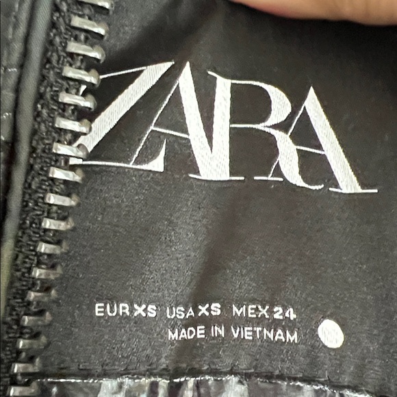 Zara Quilted Camouflage Puffer Jacket - Picture 11 of 12